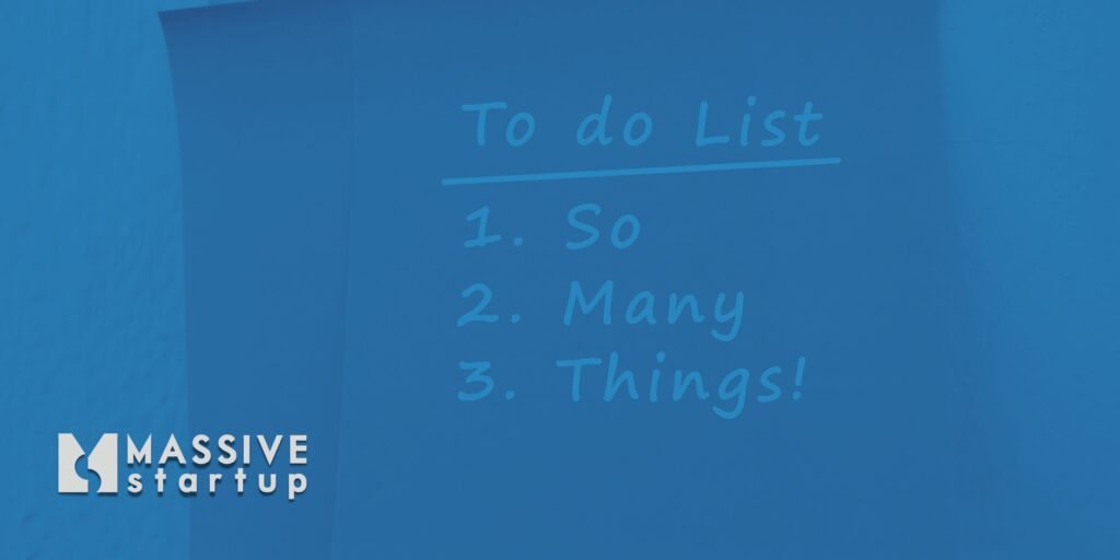 how to start a business from scratch - to do list